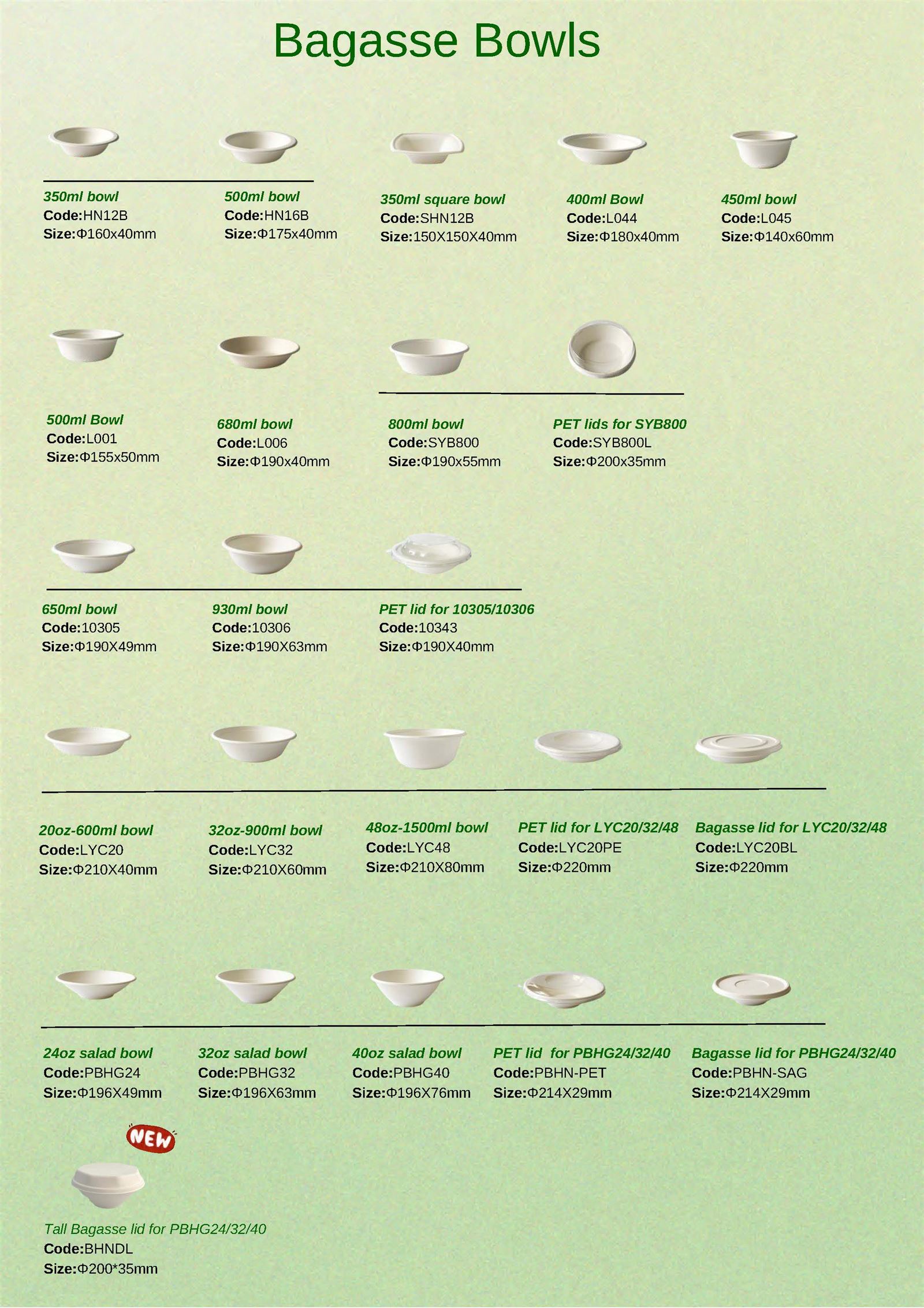 Bagasse Bowls Bagasse Bowls
